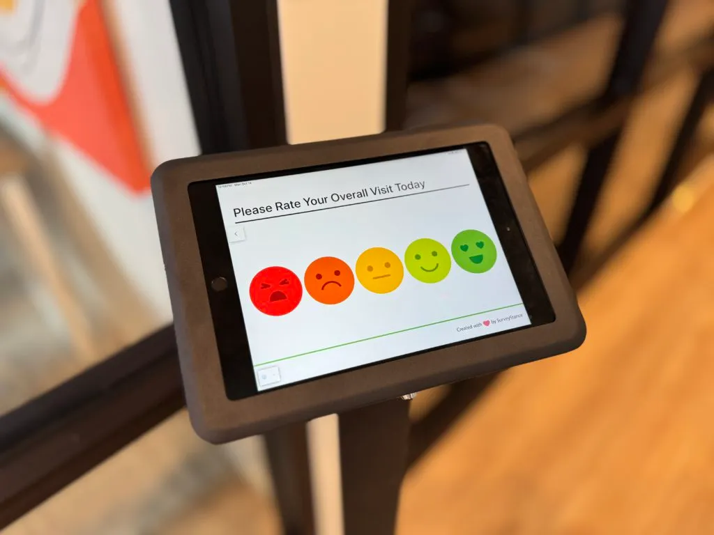 Employee Cafeteria Feedback Survey Software & Kiosks