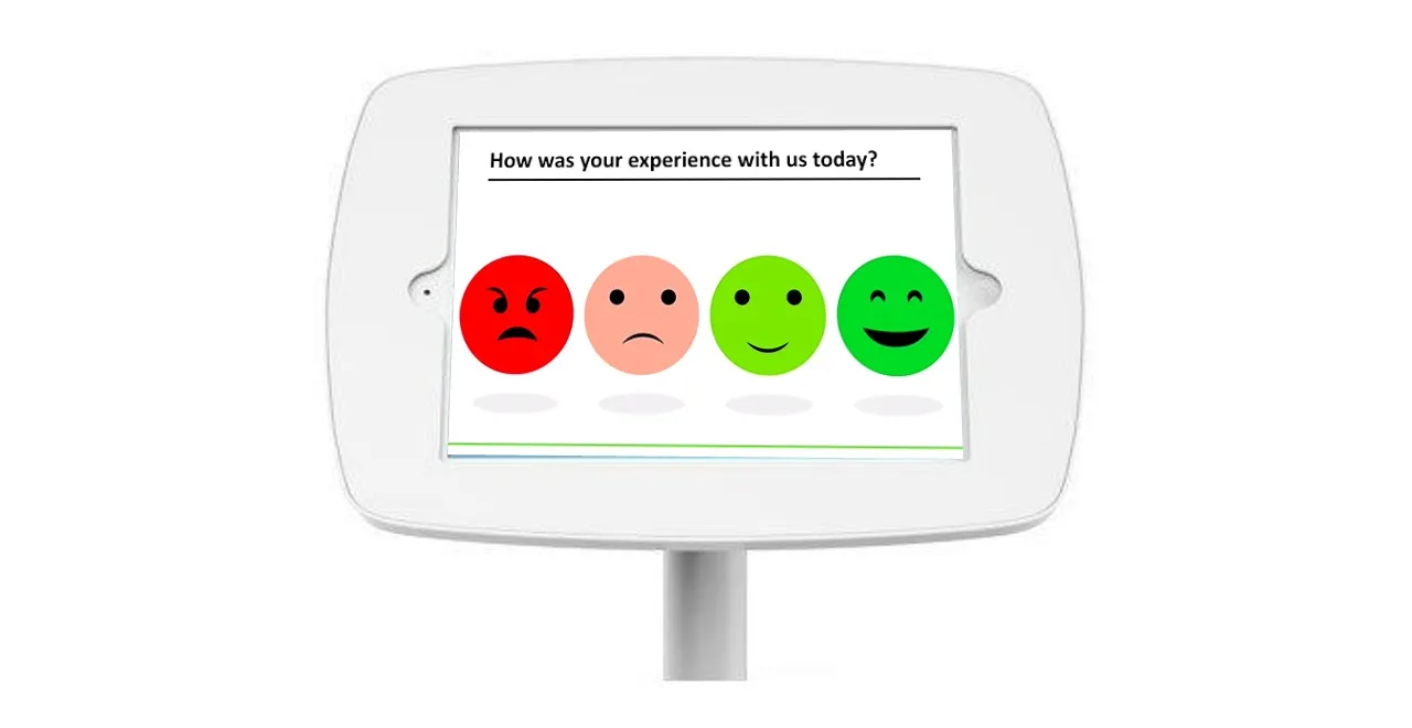 SurveyStance feedback kiosk
