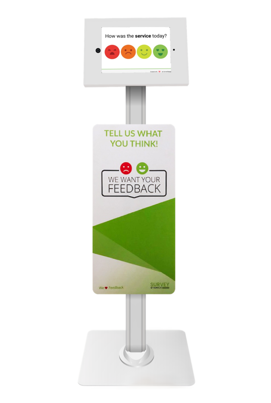 SurveyStance iPad feedback kiosk package