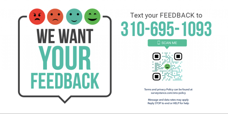 SMS Text Message Feedback