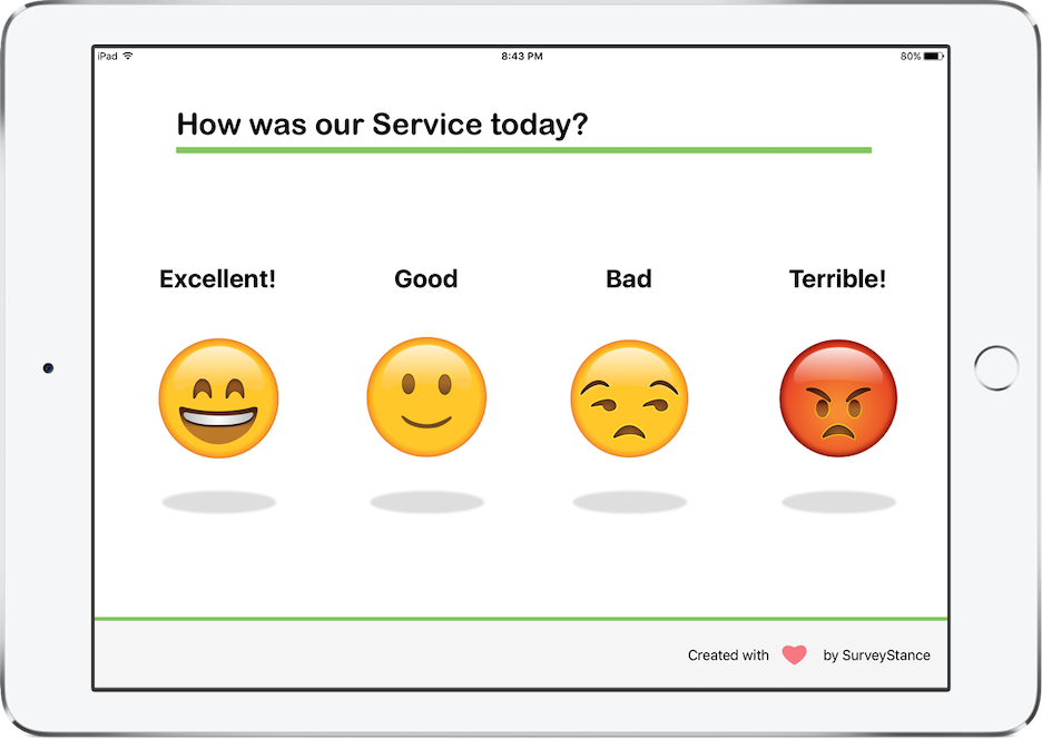 Smiley Face Survey Template Free