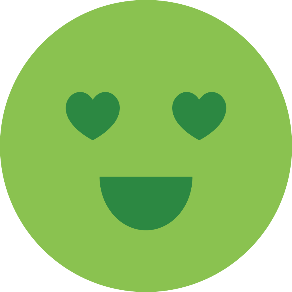 Very Happy CSAT Emoji