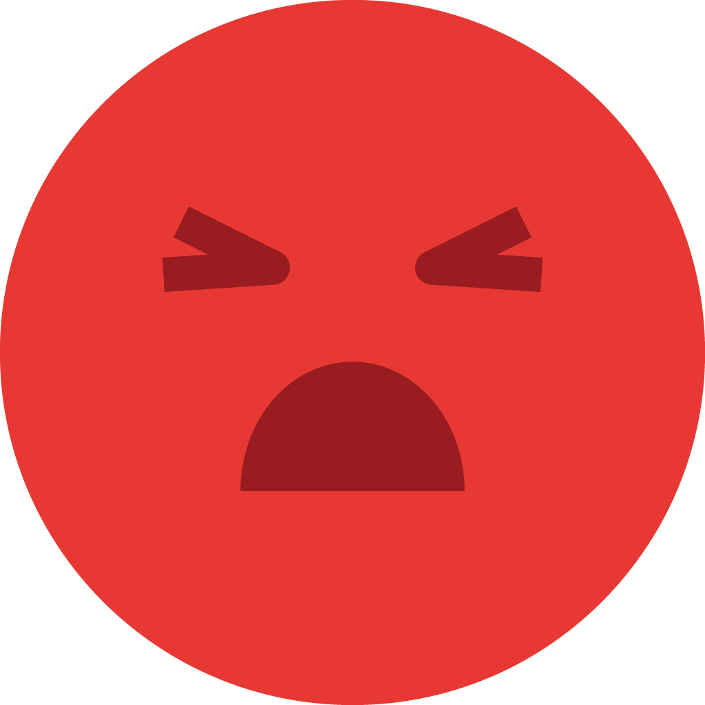 Very Unhappy CSAT Emoji